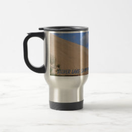 Mug De Voyage Dunes de sable du lac Silver, Mears, Michigan