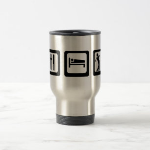 Mug De Voyage Eat Sleep Golf