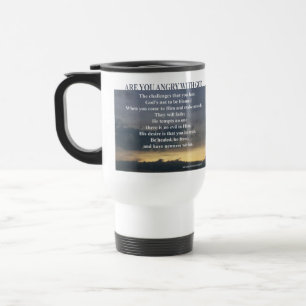 Mug De Voyage EC Êtes-Vous En Colère Avec Dieu, Voyage/Transpo