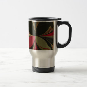 Mug De Voyage Edgy Earth Kaleidoscope Art