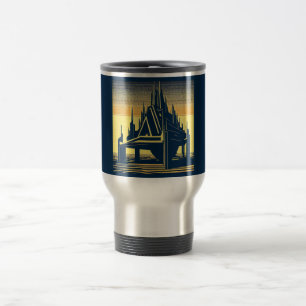 Mug De Voyage Église futuriste SF 2