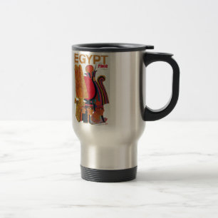 Mug De Voyage Egypte Vintage Voyage aérien Culture ancienne Tour