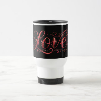 Mug De Voyage Élégante Rose Gold Mariage Amour T