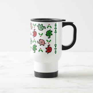 Mug De Voyage Élément de Noël Thermique
