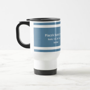 Mug De Voyage emblème de l'armée de l'air américaine personalize