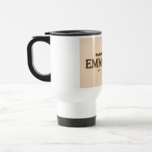 Mug De Voyage EMMANUEL Matthieu 1:23 Noël Crème Chaude