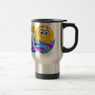Mug De Voyage Emoji oeuf de Pâques