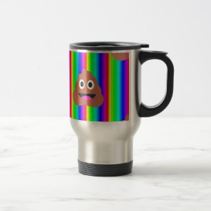 Mug De Voyage émoticône arc-en-ciel