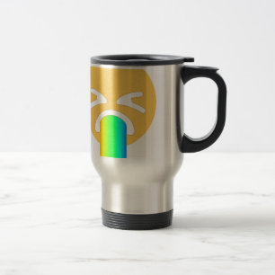 Mug De Voyage émoticône arc-en-ciel