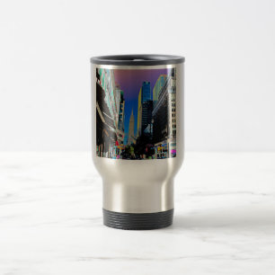 Mug De Voyage Empire State Building de la 42e affiche de St New 