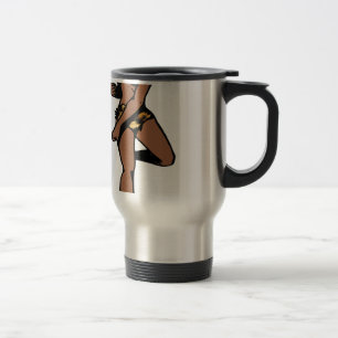 Mug De Voyage empreinte de léopard africain pin up
