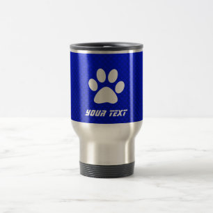 Mug De Voyage Empreinte de patte bleu