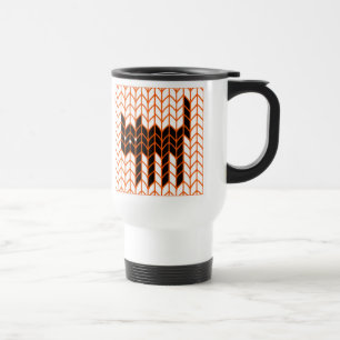 Mug de voyage en tricot CHAT NOIR
