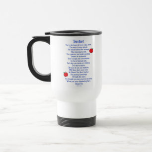 Mug De Voyage Enseignant