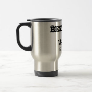 Mug De Voyage enterrement de vie de garçon témoin ajouter un nom
