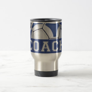 Mug De Voyage Entraîneur Futbal