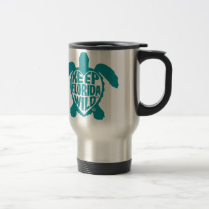 Mug De Voyage Épargnant de tortue de mer