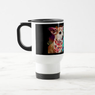 Mug De Voyage Équipe Carlos Chihuahua Retro Design Travel Musiqu