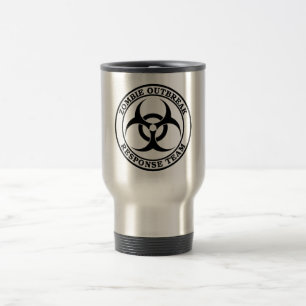 Mug De Voyage Équipe de réponse de manifestation de zombi