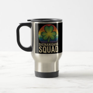 Mug De Voyage Équipe de Shenanigans tenue assortie pour la St-Pa