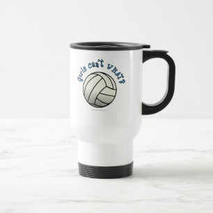 Mug De Voyage Équipe de White Volley-ball