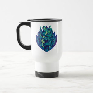 Mug De Voyage Équipe des Gardiens de la Galaxie en Graphique d'E