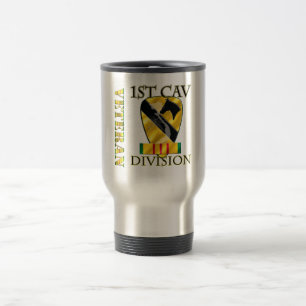 Mug De Voyage ęr Vétéran de Cav Vietnam