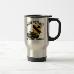 Mug De Voyage ęr Vétérinaire d'armée de Cav - réservoir M1
