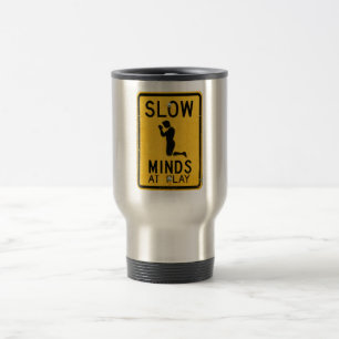 Mug De Voyage Esprits lents au jeu - conception drôle
