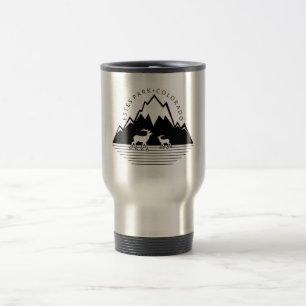 Mug De Voyage Estes Park Colorado simple moose moose