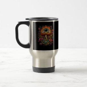 Mug De Voyage Esthétique Cottagecore Champignon Goblincore Simpl