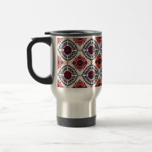 Mug De Voyage Ethereal Cyan "Cosmic Interlock" Voyage de navette