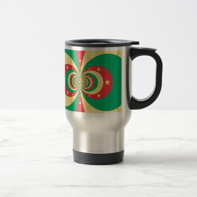 Mug De Voyage étoile à cinq branches République du Cameroun (Droit)