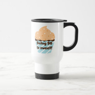 Mug De Voyage Etre 90 est Sweet Birthday T-shirts et cadeaux