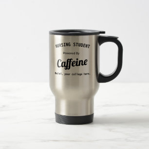Mug De Voyage Étudiant(e) infirmier(ère) personnalisé(e) aliment