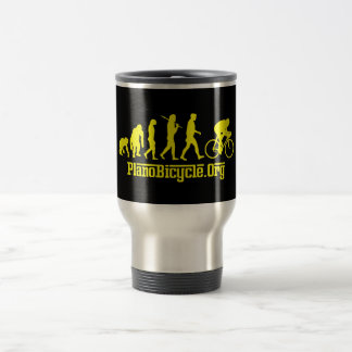 Mug De Voyage Évolution de recyclage jaune jaune de Rosso Jersey
