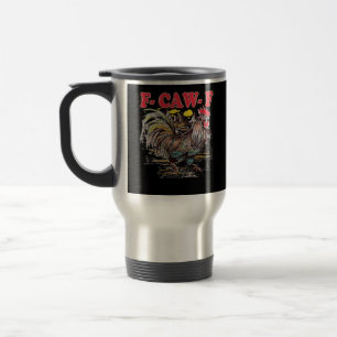 Mug De Voyage F-Caw-F Coq Hei Hei Moana Classique Drôle Graphiqu