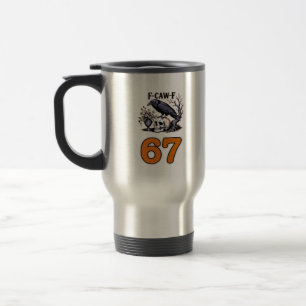 Mug De Voyage F-Caw-F Poulet Halloween Classique