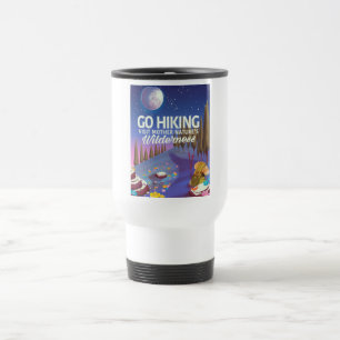 Mug De Voyage Faire de la randonnée ! (Édition de nuit)