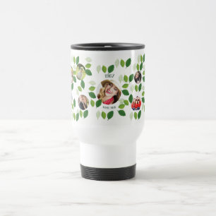 Mug De Voyage Family Tree Photo Collage Maman Cadeau