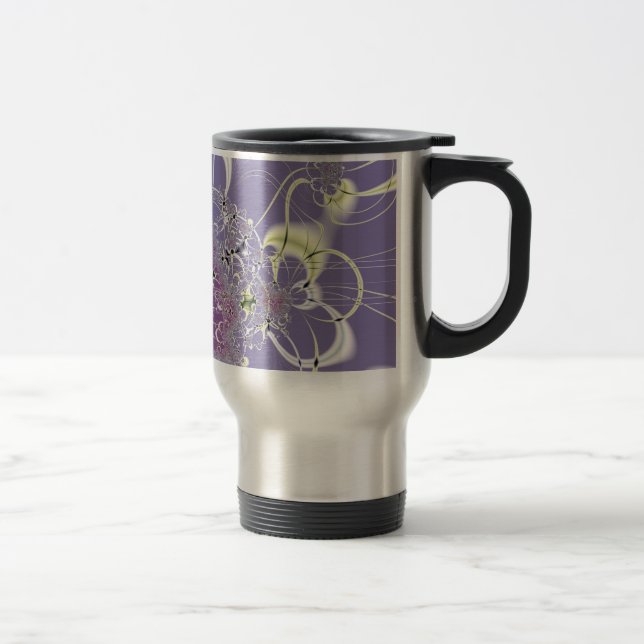 Mug De Voyage Fantaisie violette (Droit)