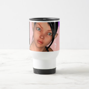 Mug De Voyage Fée sous l'arc-en-ciel