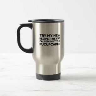 Mug De Voyage Fermez la citation amusante des gâteaux de fumée