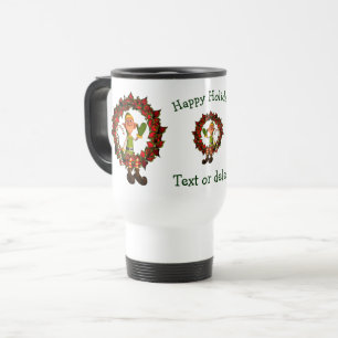 Mug De Voyage Fête de Noël Personnalisée