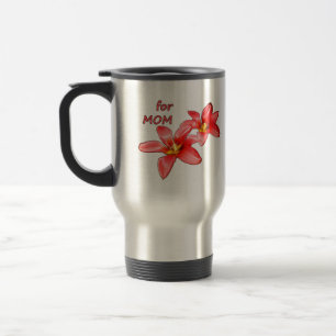 Mug De Voyage Fête des Mères - Tulipes pour maman - Illustration
