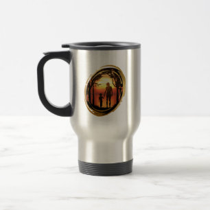 Mug De Voyage Fête des Parents dérangés   Fête des mères -