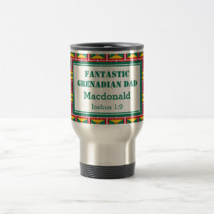 Mug De Voyage Fête des pères FANTASTIQUE GRENADIAN DAD Personnal