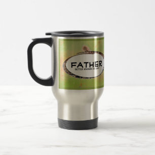Mug De Voyage Fête des pères Modèle vert et noir rouillé
