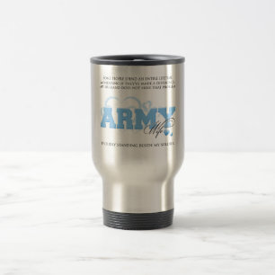 Mug De Voyage Fier épouse de l'ARMÉE