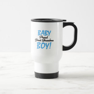 Mug De Voyage Fier Grand Grand Mamie Baby Boy Tshirts et cadeaux